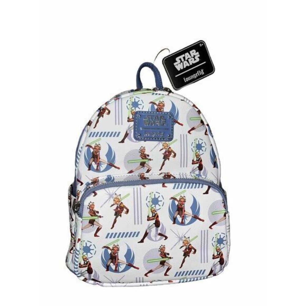 Cordy's Corner Exclusive Ahsoka Tano Loungefly Mini Backpack BNWT Ready To Ship!